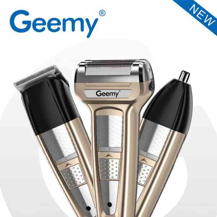 Geemy Gm In Professional Rechargeable Hair Clipper Nose Trimmer Shaver Cordless Price